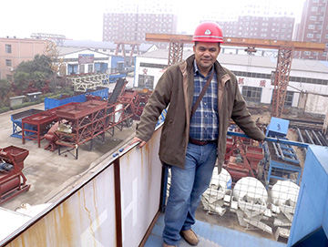 鄭州建新混凝土攪拌設(shè)備再度銷(xiāo)往阿爾及利亞