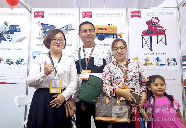 建新機(jī)械混凝土攪拌設(shè)備亮相菲律賓成焦點(diǎn)！